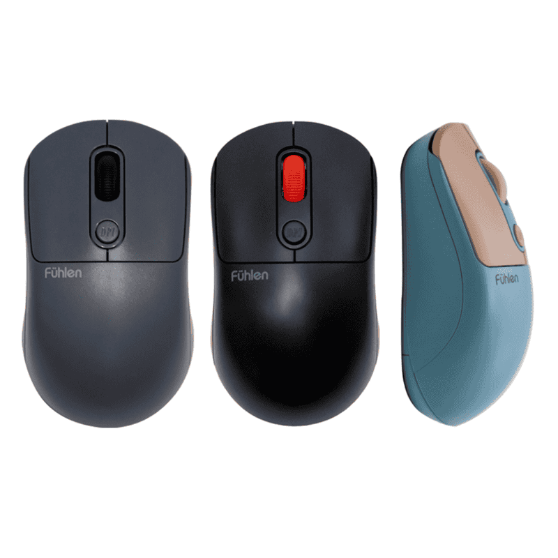 CHUỘT KHÔNG DÂY FUHLEN M08S SILENT CLICK MÀU SẮC PASTEL THỜI THƯỢNG