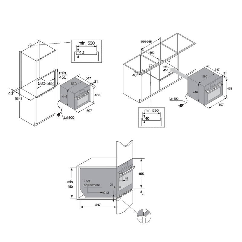 LÒ VI SÓNG ASKO OCM8478G TÍCH HỢP NƯỚNG 50L CẢM ỨNG CAO CẤP