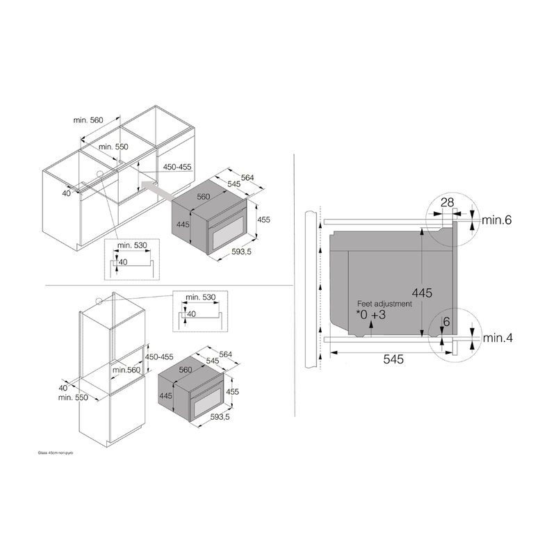 LÒ VI SÓNG ASKO OS54BGH ÂM TỦ 50L ĐA CHỨC NĂNG 23 CHẾ ĐỘ