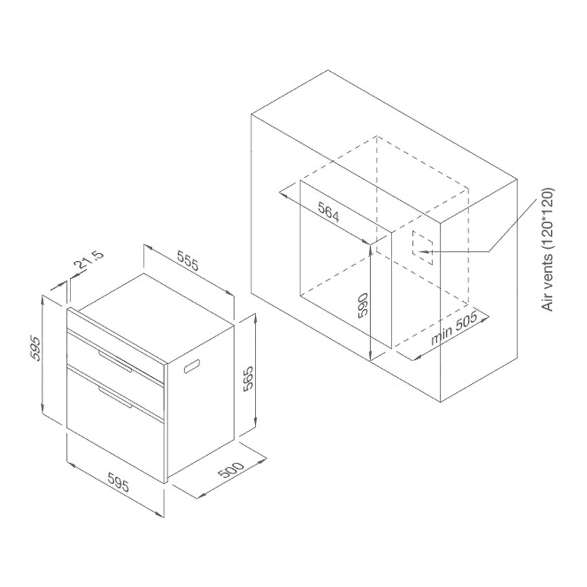 MÁY SẤY CHÉN ÂM TỦ MALLOCA MSC-1005