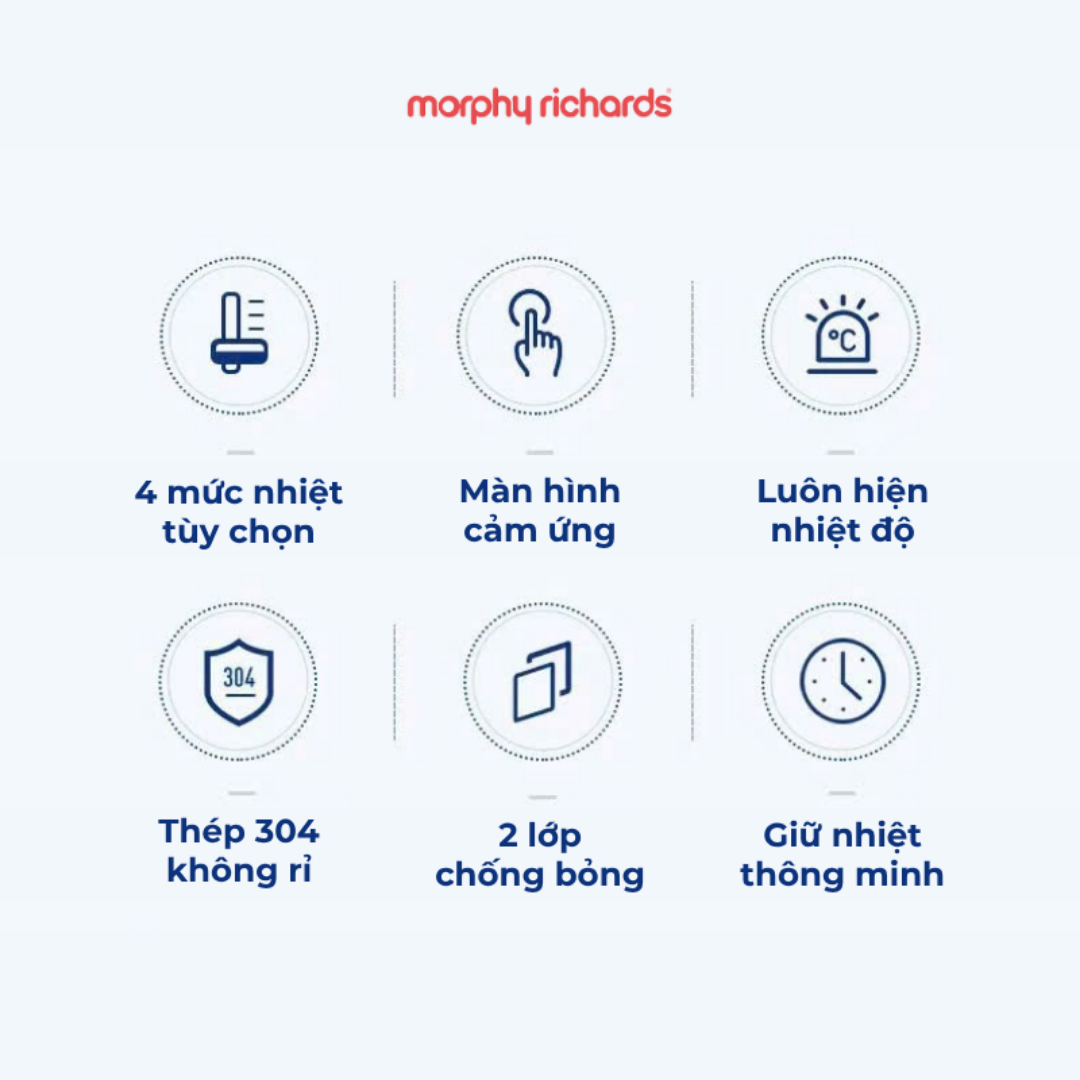 MÁY XAY SINH TỐ MORPHY RICHARDS MBC-BMB2E KHÔNG DÂY 1L