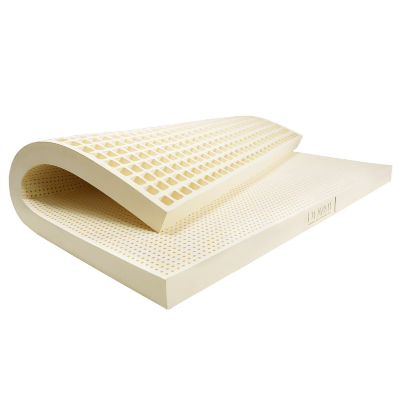 NỆM CAO SU D'LAVISH SEN VÀNG DÂN AN 160X200X10 NÂNG ĐỠ 7 VÙNG