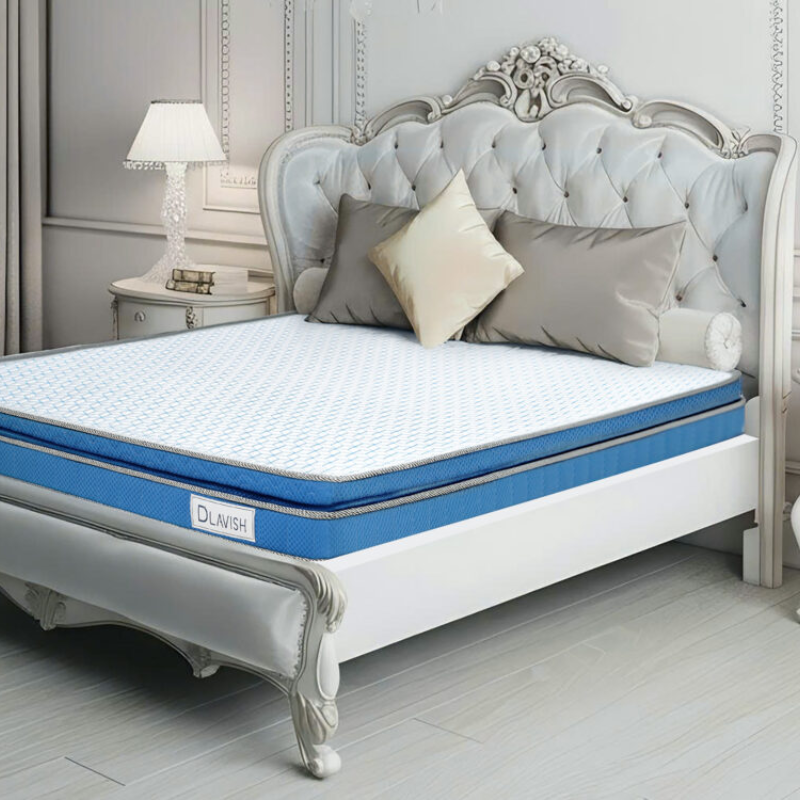 NỆM CAO SU D'LAVISH SEN VÀNG THƯỢNG LƯU 160X200X10 CAO CẤP