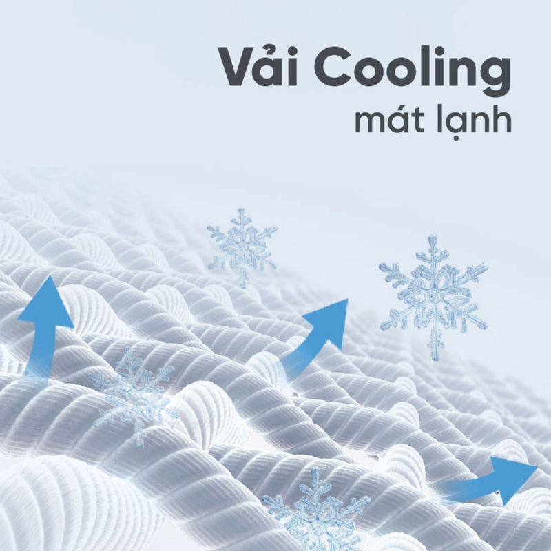 NỆM CAO SU THIÊN NHIÊN TATANA COOL FRESH 220X200X15