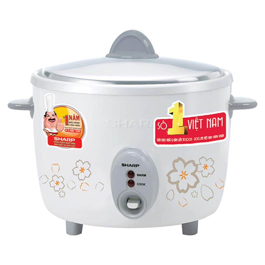 NỒI CƠM ĐIỆN NẮP RỜI SHARP 2.2 LÍT KSH-D22V
