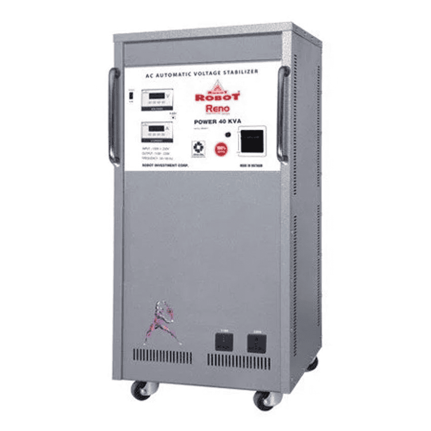 ỔN ÁP 1 PHA ROBOT RENO 818-40KVA-90V/250V