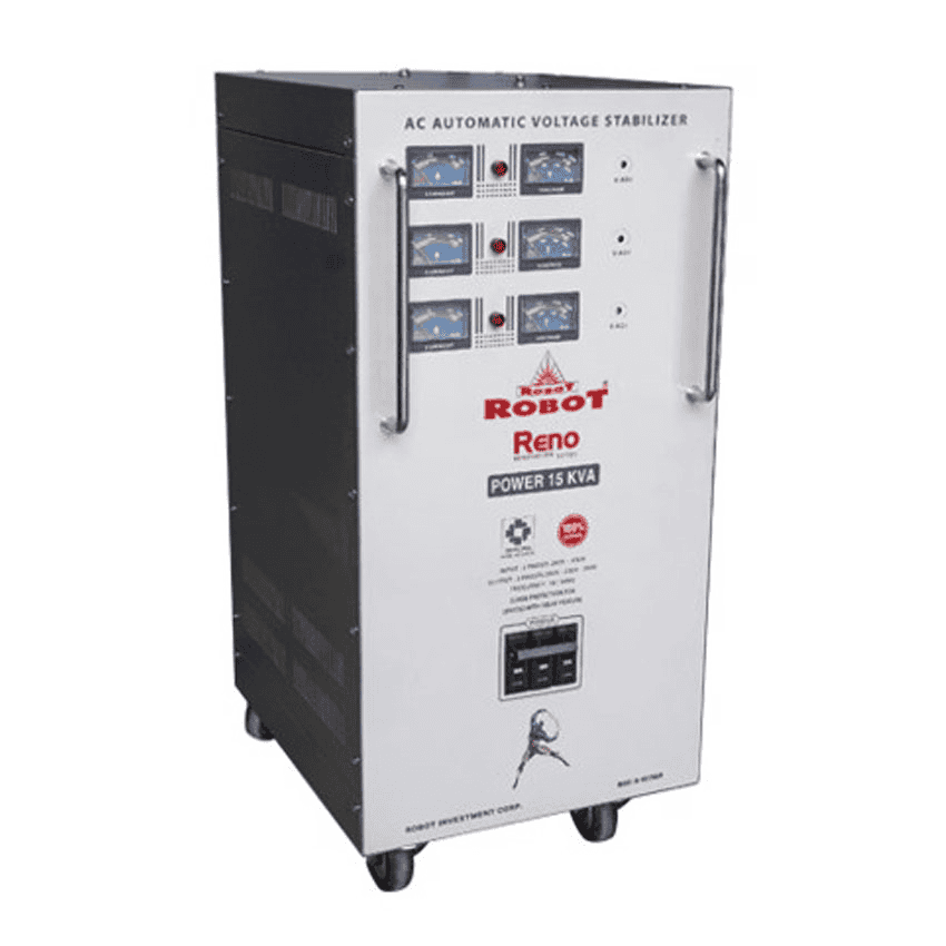 ỔN ÁP 3 PHA ROBOT RENO 15KVA-160V/430V