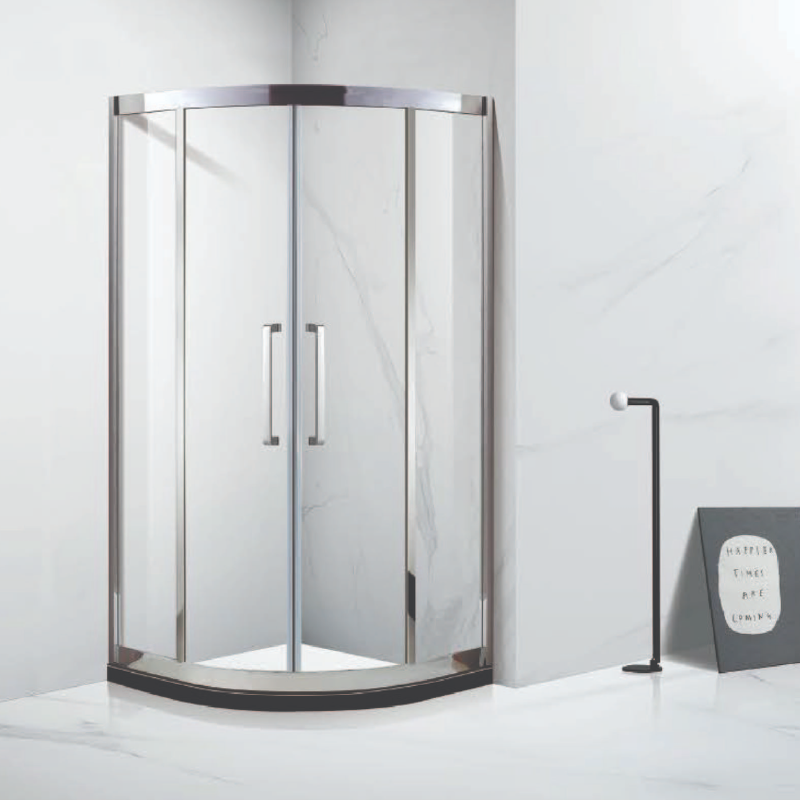 PHÒNG TẮM KÍNH BROTHER BJ-2425 INOX 304 KÍNH CƯỜNG LỰC 900X900
