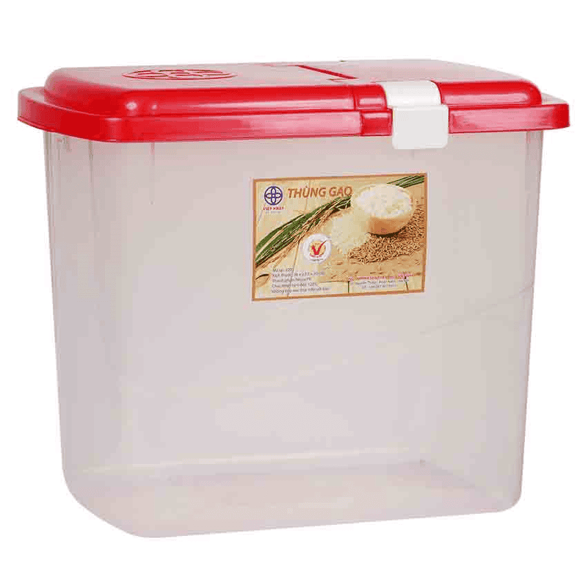 THÙNG ĐỰNG GẠO NHỰA VIỆT NHẬT 5355