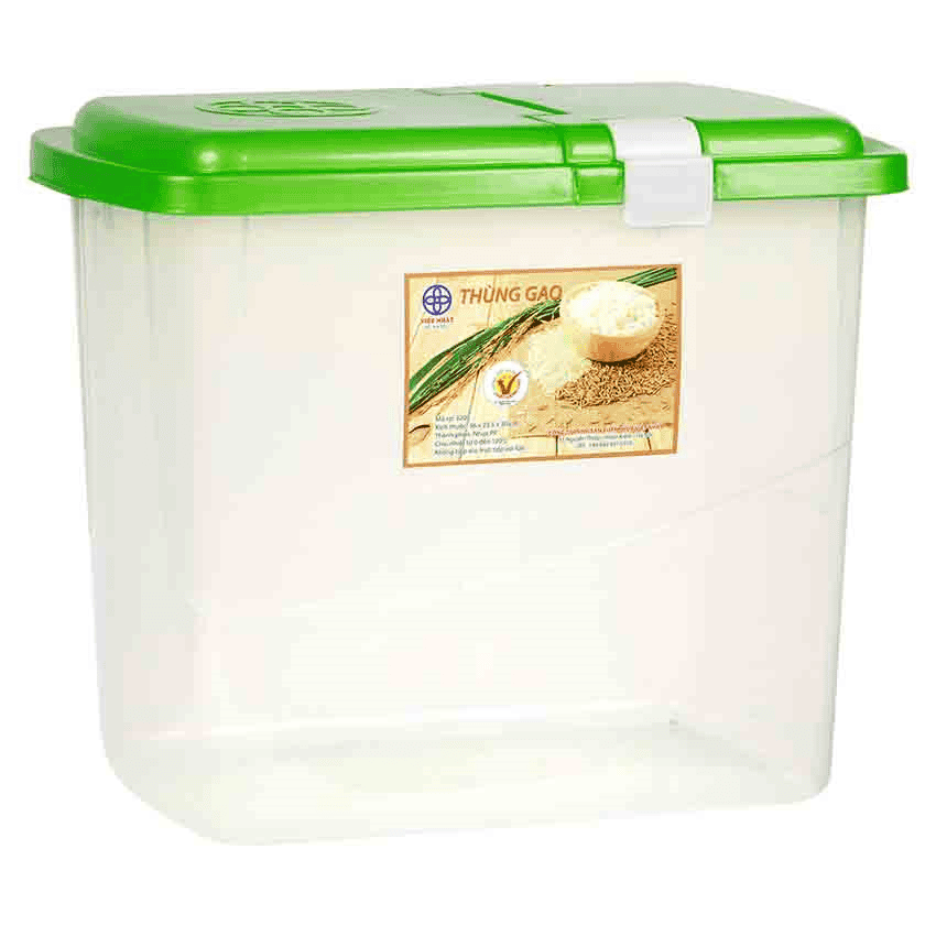 THÙNG ĐỰNG GẠO NHỰA VIỆT NHẬT 5355