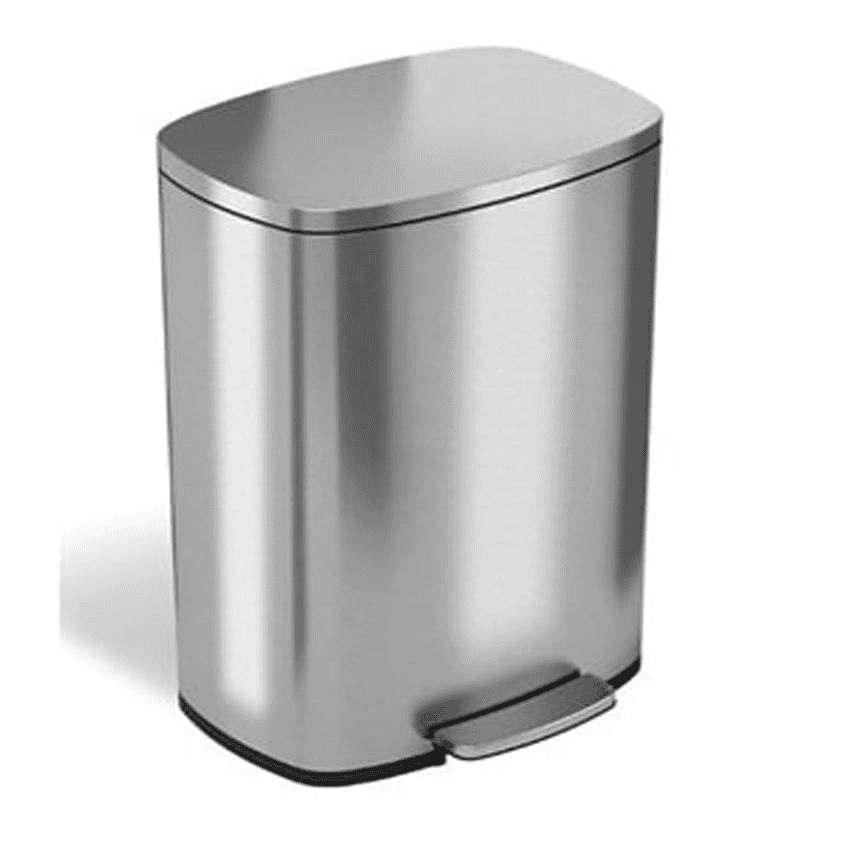 THÙNG RÁC INOX CHỮ NHẬT 30 LÍT TPHM097A