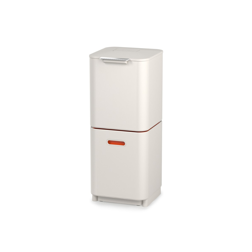 THÙNG RÁC PHÂN LOẠI & KHỬ MÙI 3 NGĂN JOSEPH JOSEPH TOTEM COMPACT 40L (STONE) 001051