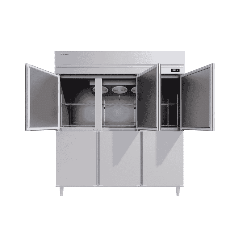 TỦ ĐÔNG ĐỨNG INOX 6 CÁNH ICYMAX 1750 LÍT IUF-6S188 (R290) (INOX 430)