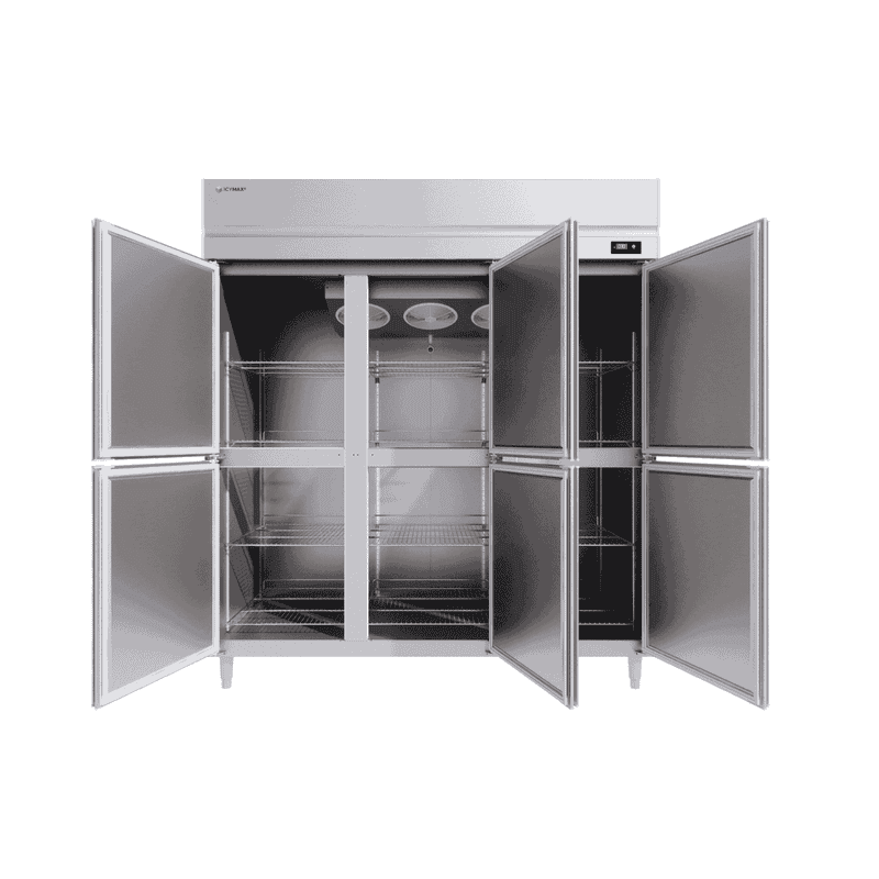 TỦ ĐÔNG ĐỨNG INOX 6 CÁNH ICYMAX 1750 LÍT IUF-6S188 (R290) (INOX 430)