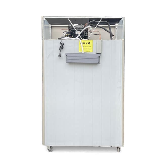 TỦ ĐÔNG INOX 4 CÁNH INOX KANAWA 1038 LÍT KW-4CBO-QG (QUẠT GIÓ) (R290)