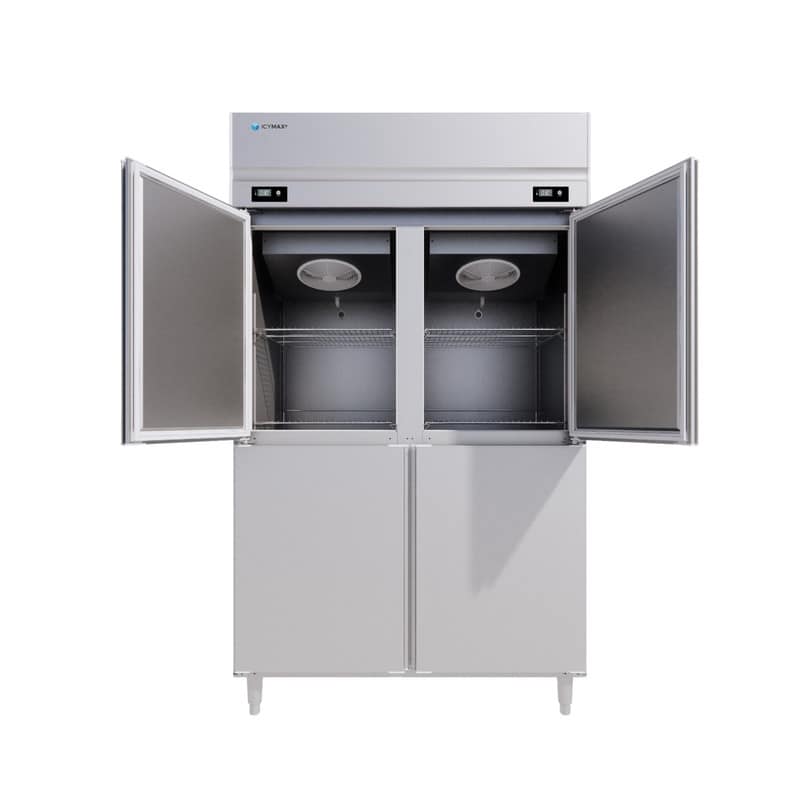TỦ ĐÔNG MÁT ĐỨNG INOX 4 CÁNH ICYMAX 1100 LÍT IUFR-4S128 (R290) (INOX 430)