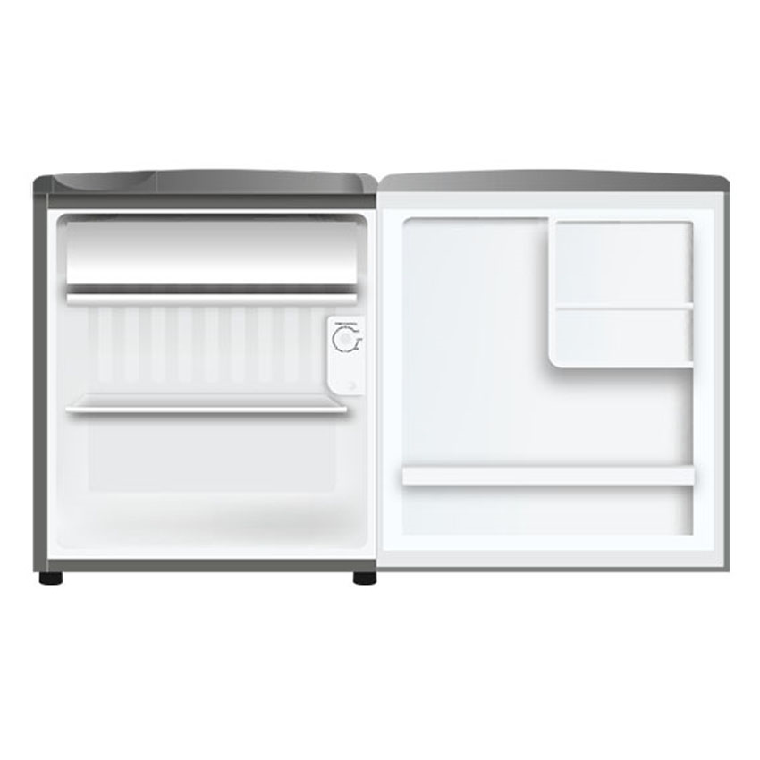 Tủ lạnh mini Aqua AQR-55ER(SS) 50 lít | Máy lạnh GIÁ GỐC