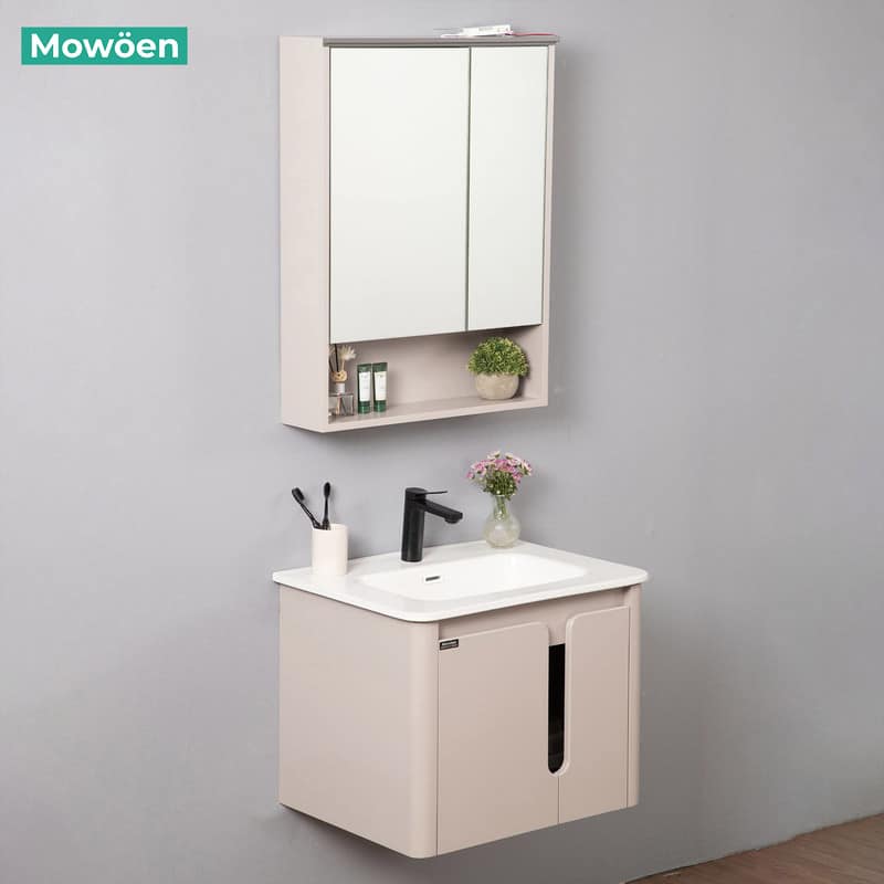 TỦ LAVABO NHỰA PVC MOWOEN MW2807-60