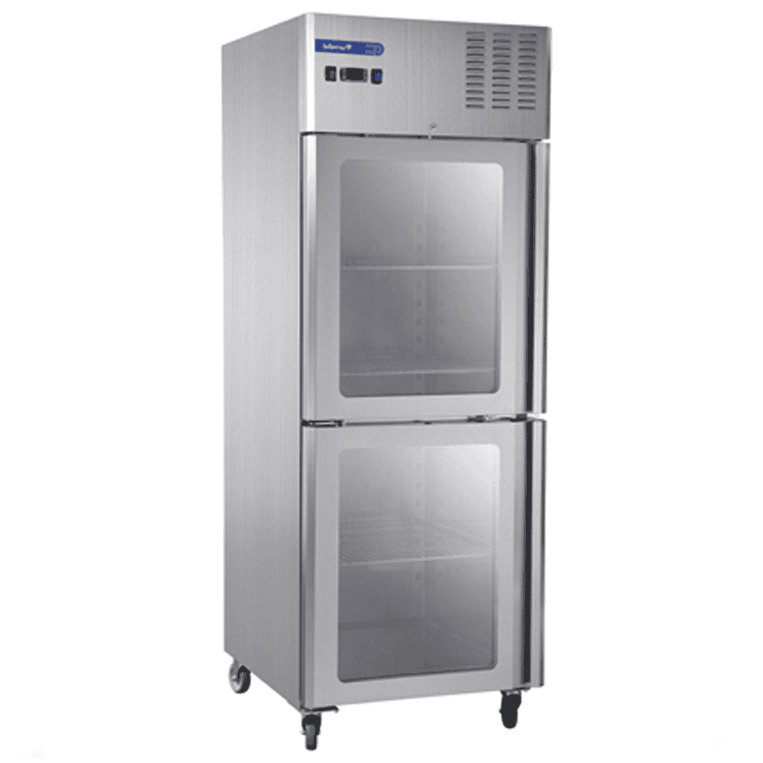TỦ MÁT INOX CỬA KÍNH 2 CÁNH FURNOTEL 650 LÍT FRCF-3-3 (R134A)
