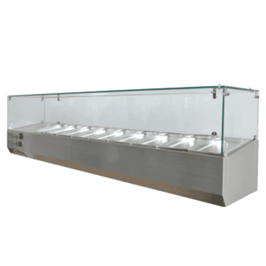 TỦ MÁT TRƯNG BÀY SUSHI FURNOTEL FRCR-1-2 (R134A) (1M2)