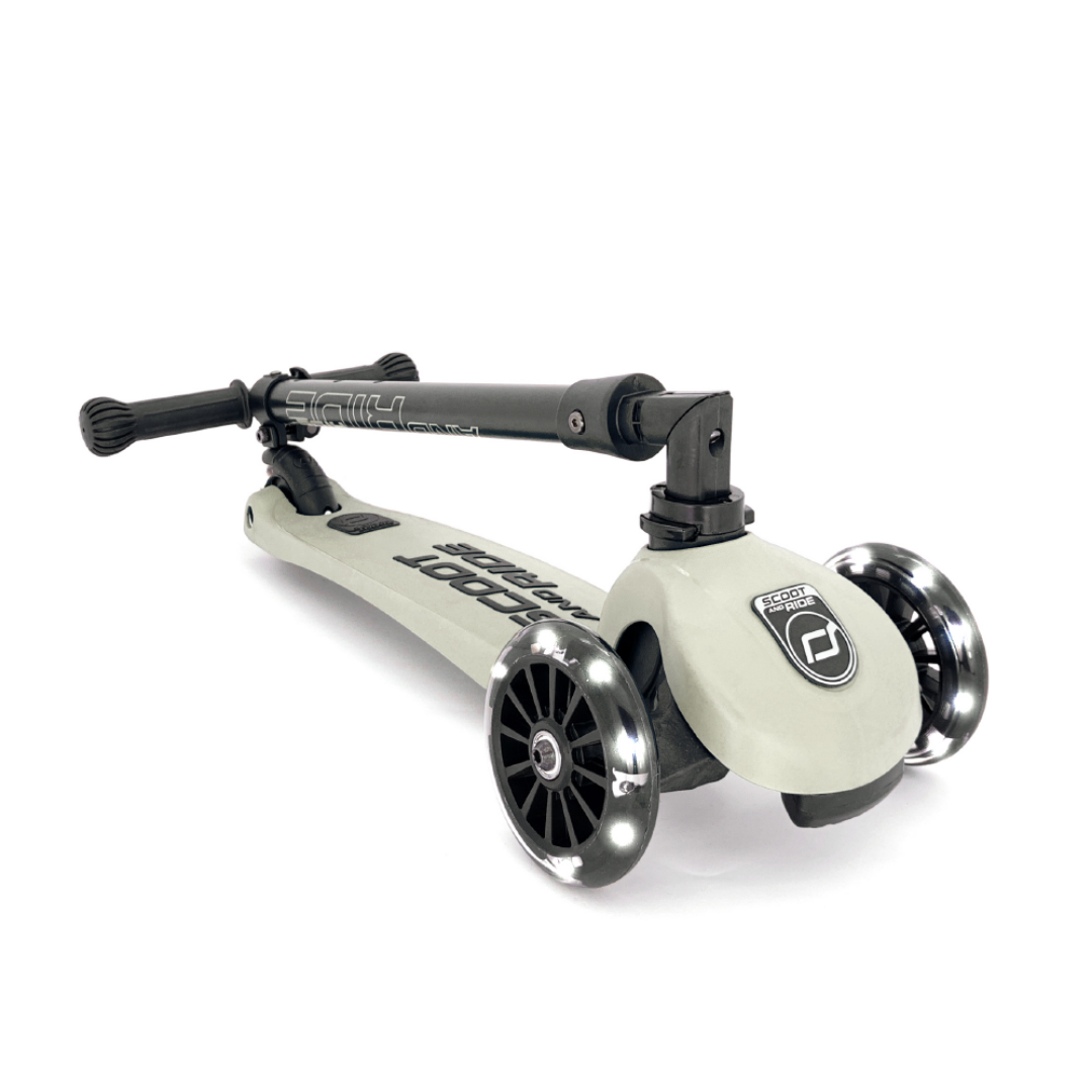 XE SCOOTER TRẺ EM SCOOT AND RIDE HIGHWAYKICK 3 LED ASH