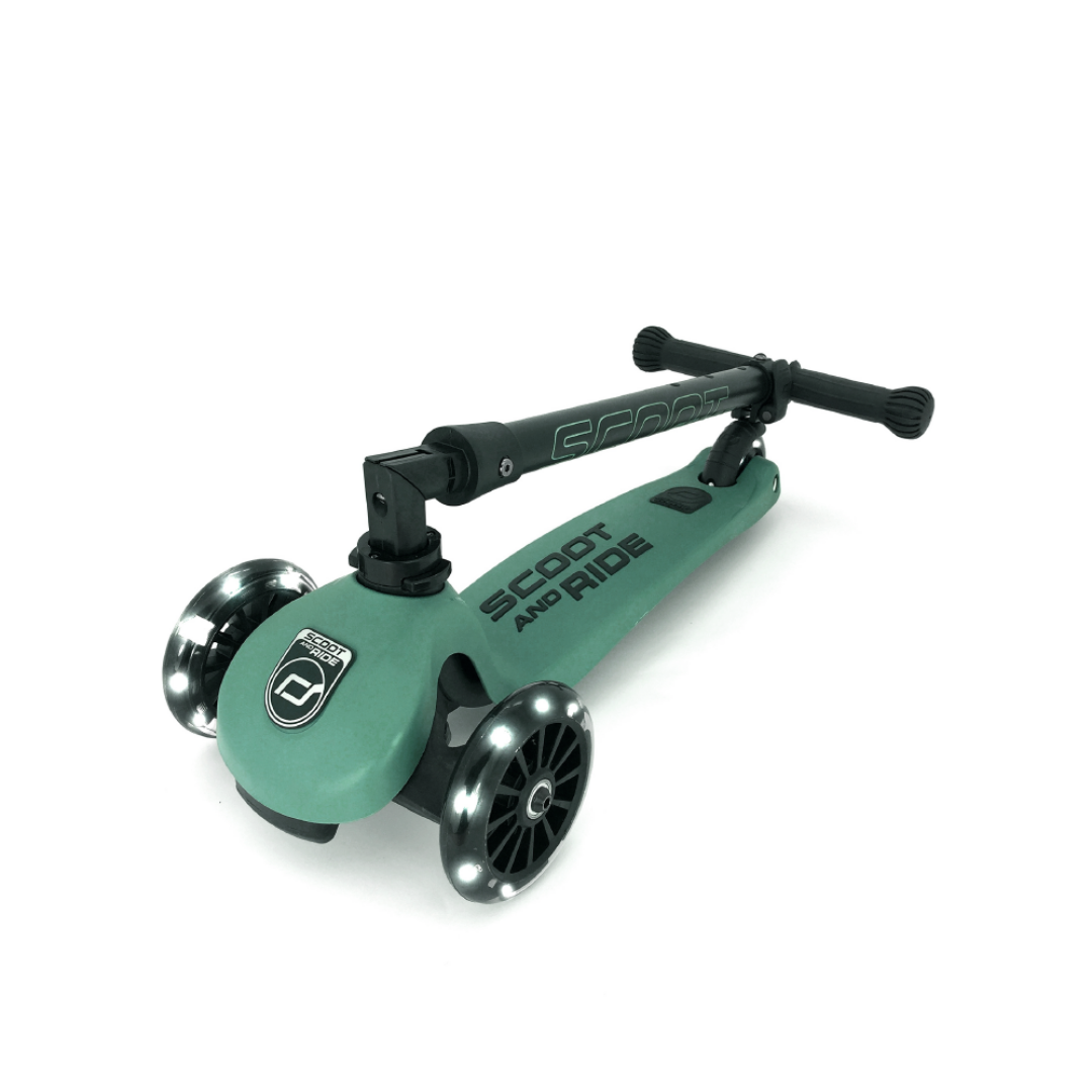XE SCOOTER TRẺ EM SCOOT AND RIDE HIGHWAYKICK 3 LED FOREST