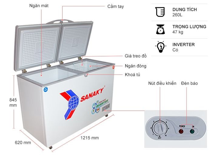 Sản phẩm được thiết kế rất tiện ích