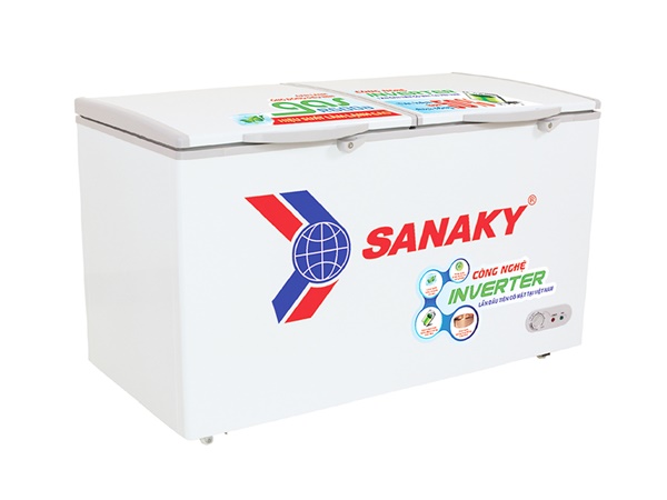 Tủ đông Sanaky 3699w3có trọng lượng khá nhẹ, dễ dàng di chuyển