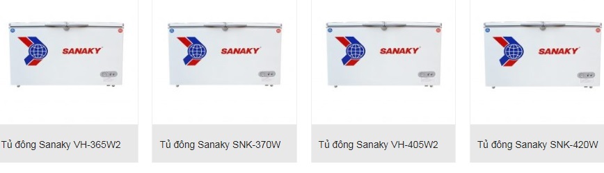 tủ đông sanaky