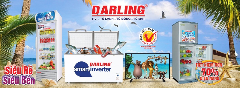 tủ đông và tủ mát darling
