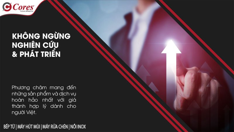 🌟 🌟 Cores là một thương hiệu hàng đầu trong lĩnh vực thiết bị nhà bếp