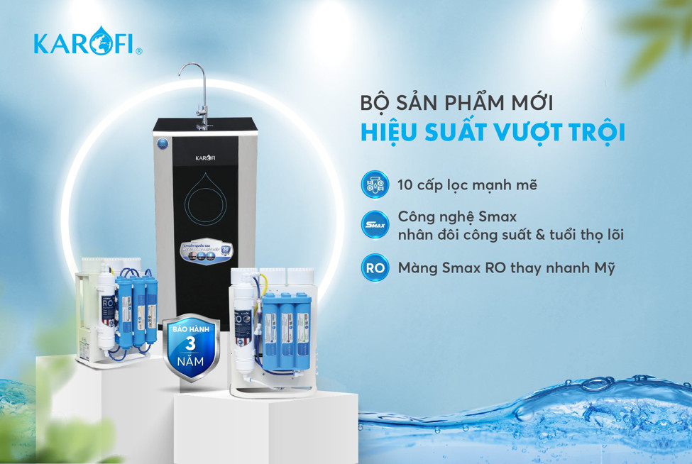 💦 💦 KAROFI - Sự lựa chọn hoàn hảo cho nguồn nước sạch!💦 💦