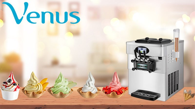 🍦 🍦 MÁY LÀM KEM TƯƠI VENUS - Thăng hoa vị ngọt trong tầm tay bạn! 🍦 🍦