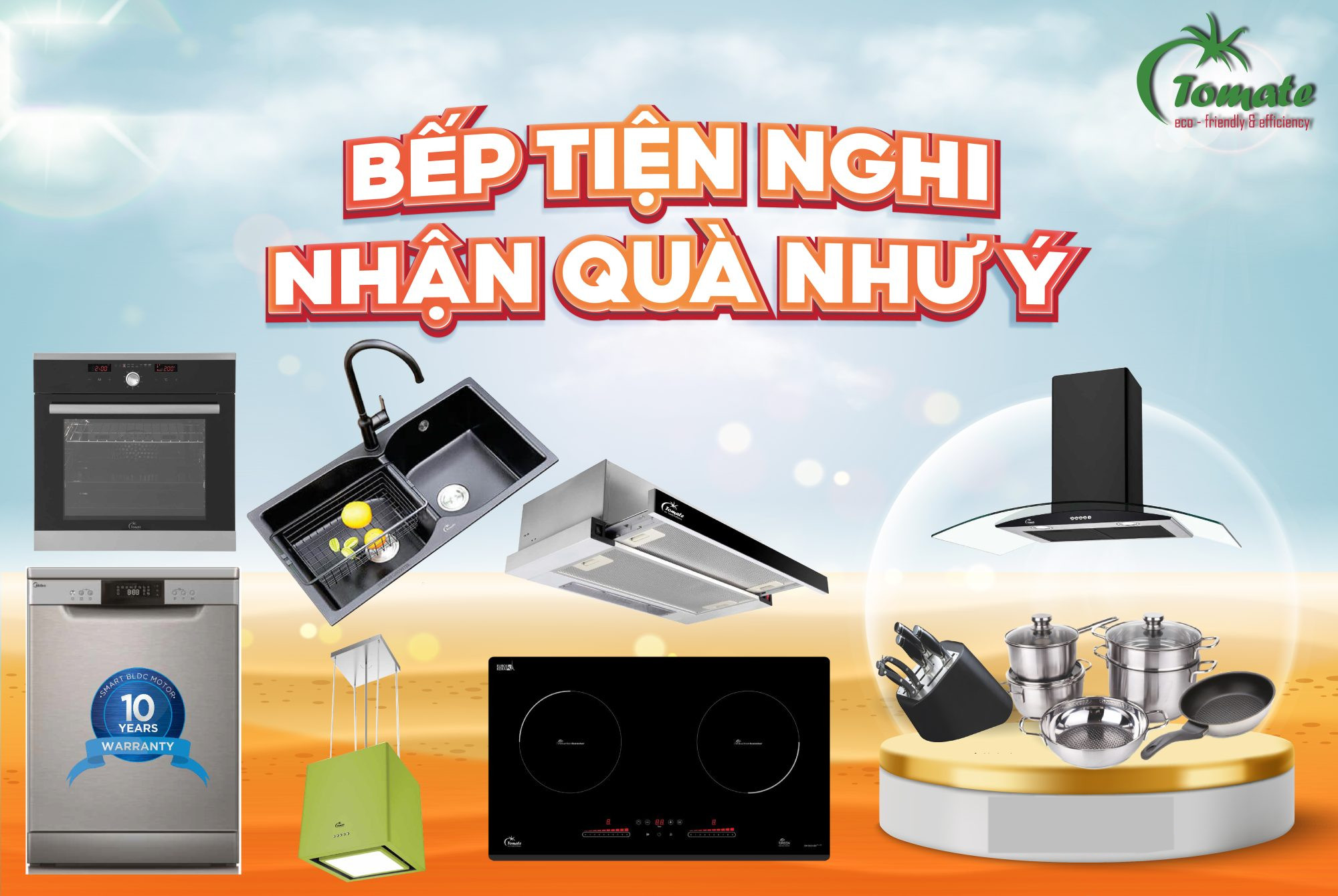 🌟 🌟 Tomate - Mang đến cho bạn không gian bếp hoàn hảo! 🌟 🌟