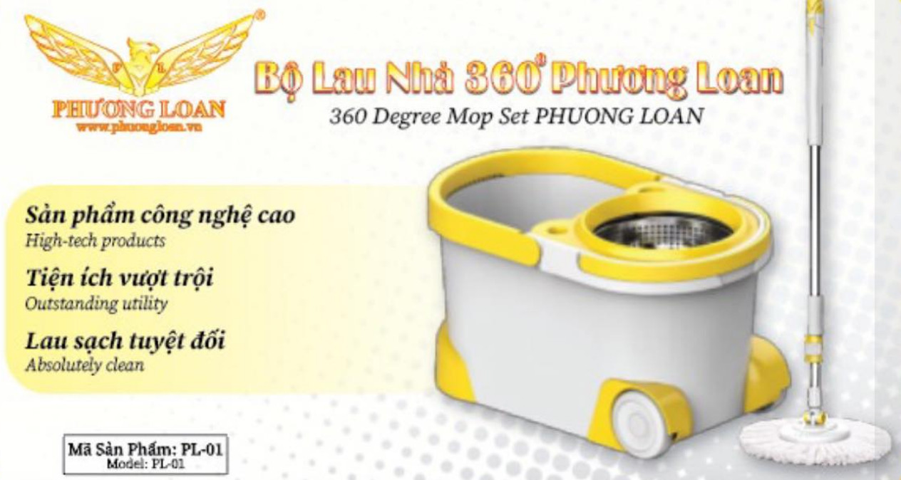 🏩 BỘ LAU NHÀ PHƯƠNG LOAN - SẢN PHẨM TIỆN ÍCH CHO MỌI NHÀ 🏩