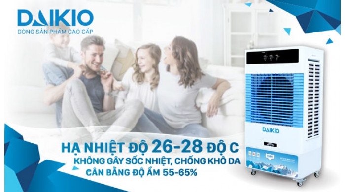 🌅 Đón đầu hè nóng cùng Máy làm mát không khí Daikio 🌴