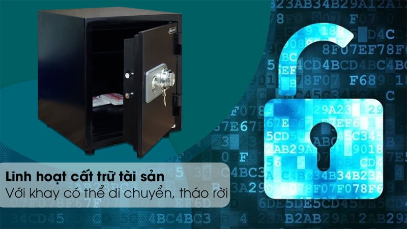 🔒 KÉT SẮT CƠ CHỐNG CHÁY HONEYWELL 🔒