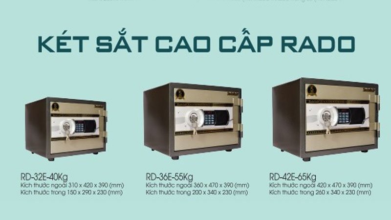 🔐 Két sắt Rado - Bảo vệ tài sản của bạn!