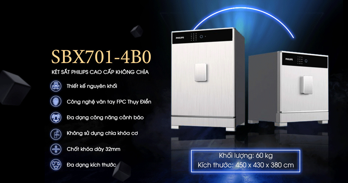 🔒 KÉT SẮT THÔNG MINH PHILIPS - NƠI GIỮ AN TOÀN CHO TÀI SẢN CỦA BẠN 🔒