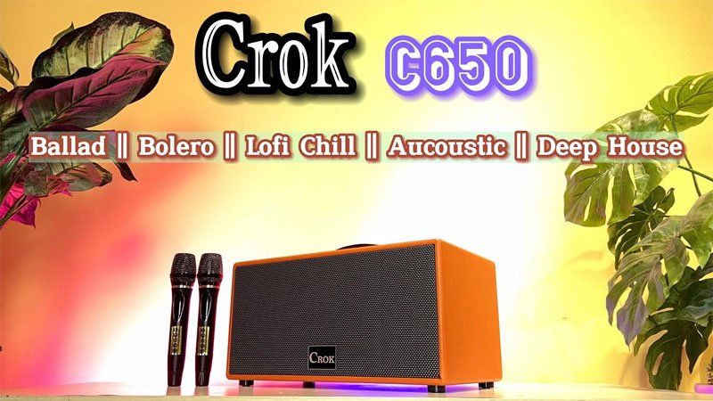 💥 LOA KÉO DI ĐỘNG GỖ CROK - Âm thanh sống động, trải nghiệm tuyệt vời! 💥