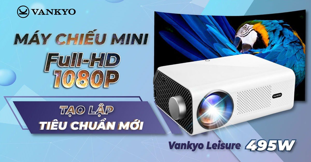 🎥 MÁY CHIẾU VANKYO - TRẢI NGHIỆM ĐẲNG CẤP CINEMA NGAY TẠI NHÀ!