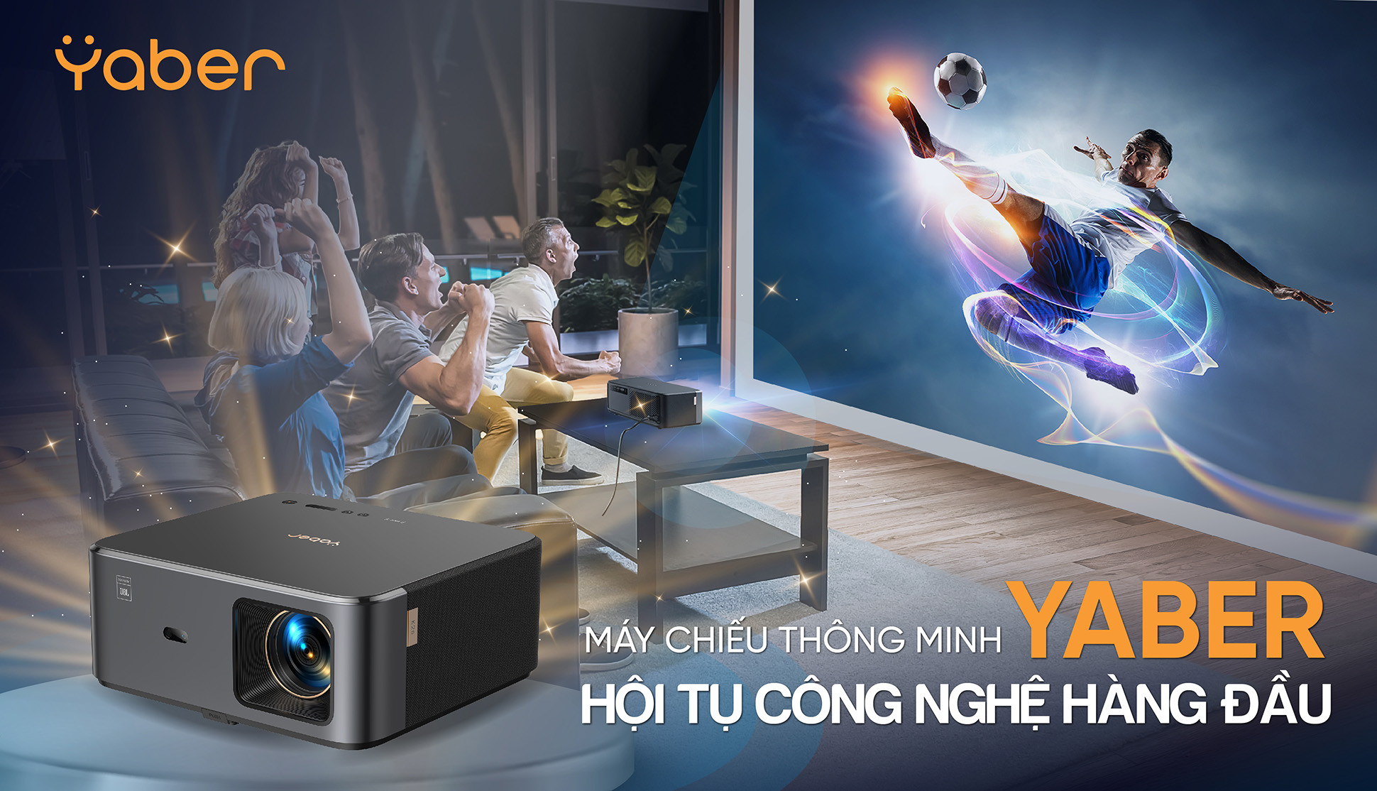 🌟🌟🌟 MÁY CHIẾU YABER - TRẢI NGHIỆM ĐỈNH CAO CỦA CÔNG NGHỆ! 🌟🌟🌟