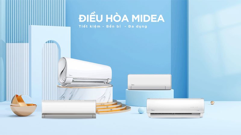 💦 Máy lạnh Midea - Sự lựa chọn hoàn hảo cho mùa hè nóng nực!  💦