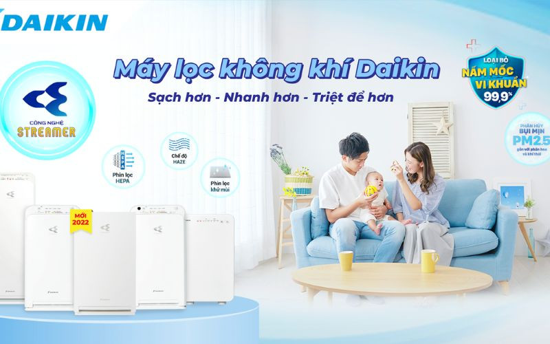🌟🌟🌟 MÁY LỌC KHÔNG KHÍ DAIKIN - SẢN PHẨM CỦA TƯƠNG LAI, DÀNH CHO SỨC KHỎE CỦA BẠN! 🌟🌟🌟