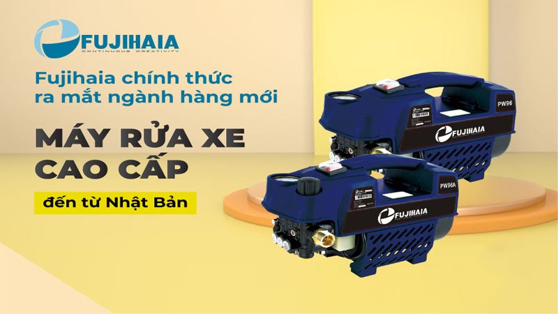 💥 Máy Rửa Xe FujiHaia - Sức mạnh và hiệu quả để làm sạch xe của bạn 🚿