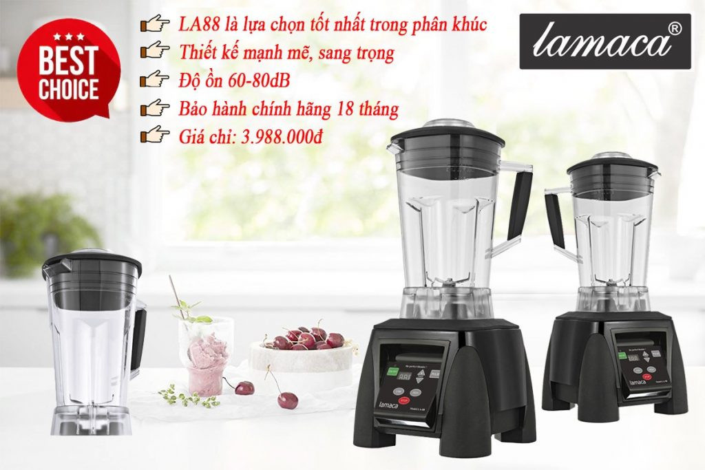 🎉 MÁY XAY SINH TỐ CÔNG NGHIỆP LAMACA 🎉