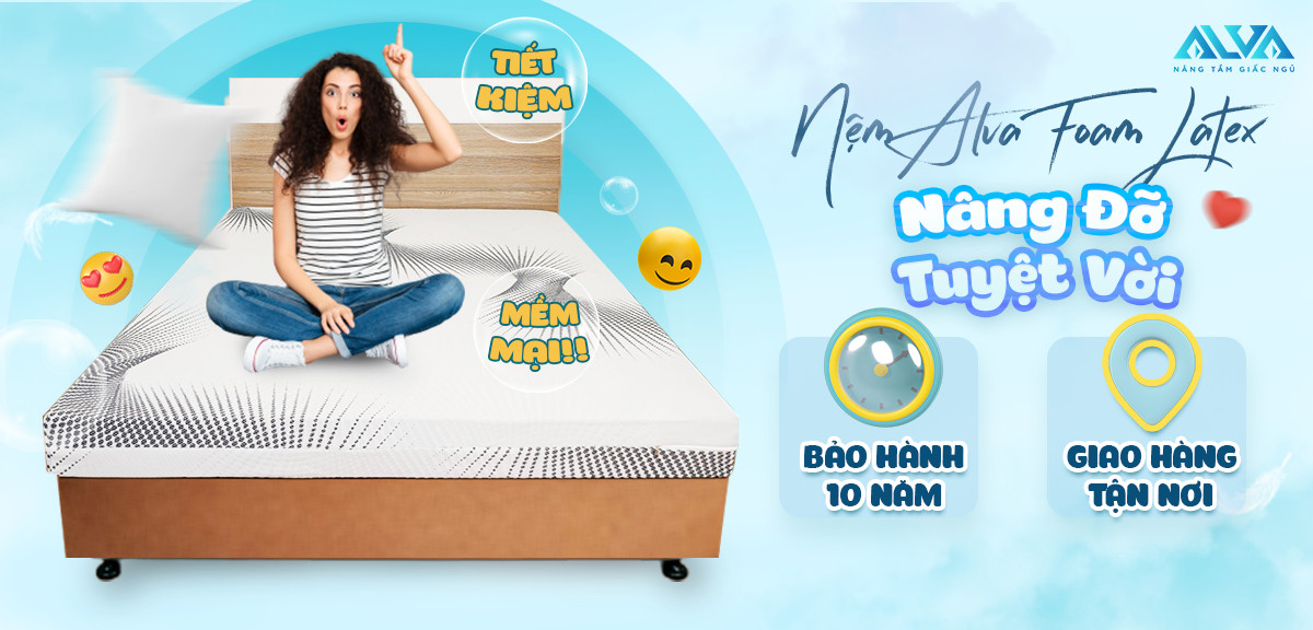 🌟 Nệm Alva - Sự lựa chọn hoàn hảo cho giấc ngủ của bạn! 🌟