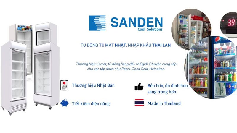 💥 Tủ mát Sanden Intercool - Lựa chọn hoàn hảo cho mọi gia đình! 💥