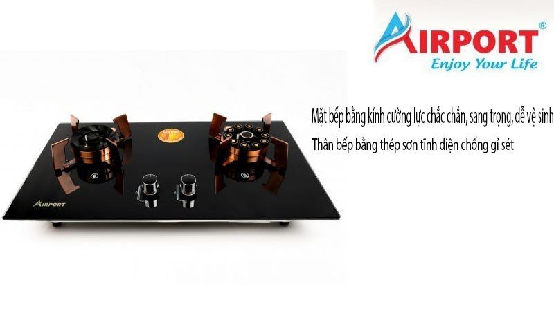BẾP GAS AIRPORT - Sự lựa chọn hoàn hảo cho ngôi nhà của bạn!