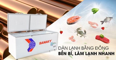 Cách sử dụng tủ đông sanaky vh-8699hy3